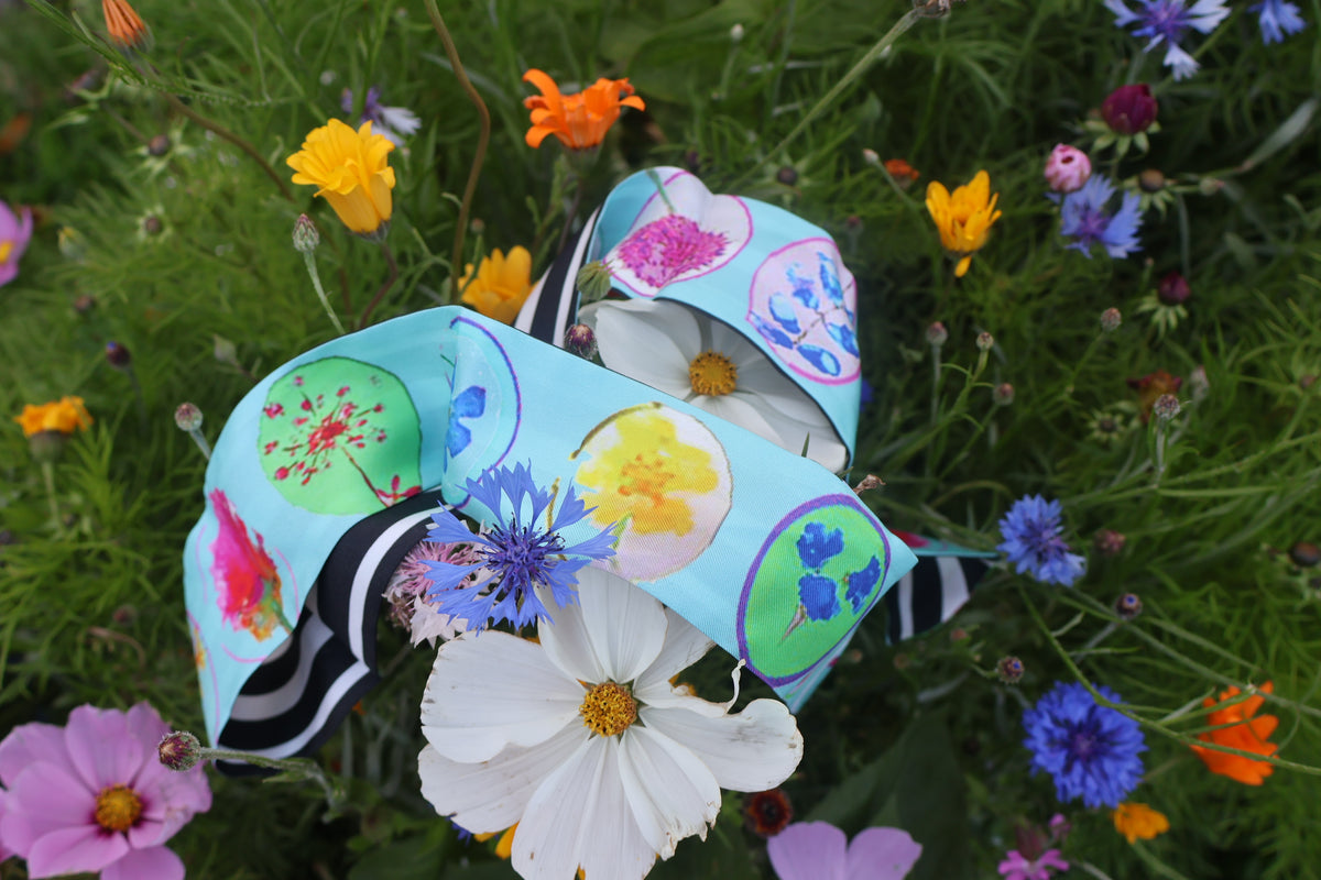 Wildflowers - sky blue